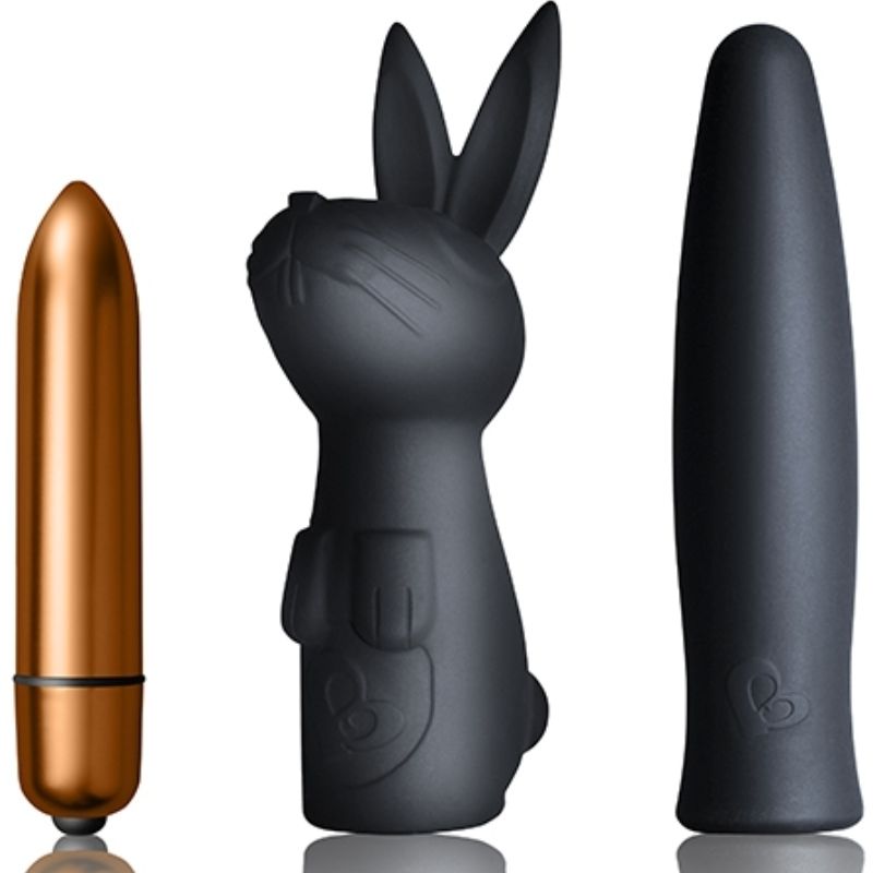 Kit Oscuros Deseos Dark Desire de Rocks-Off, 3 piezas