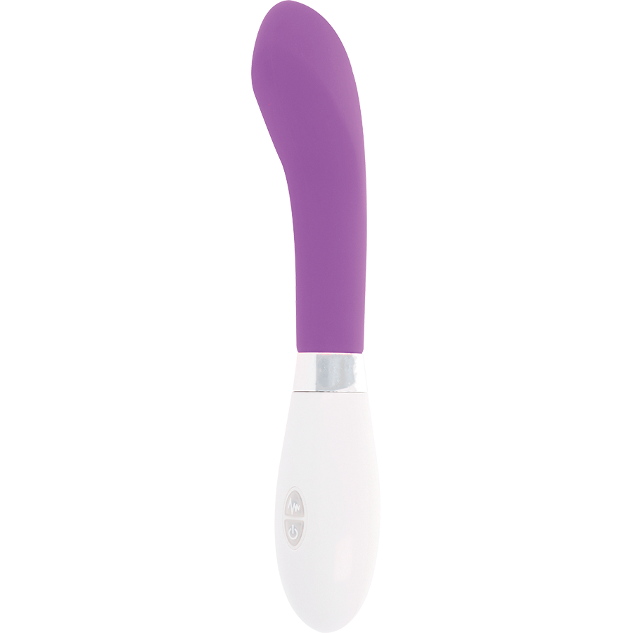 Vibrador punto G John Curve GLOSSY, silicona, 12 cm