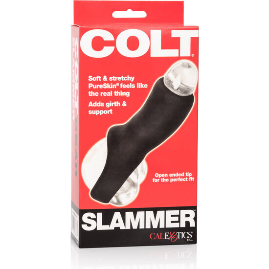 Funda masturbadora de pene Colt Slammer en TPR, 11 cm