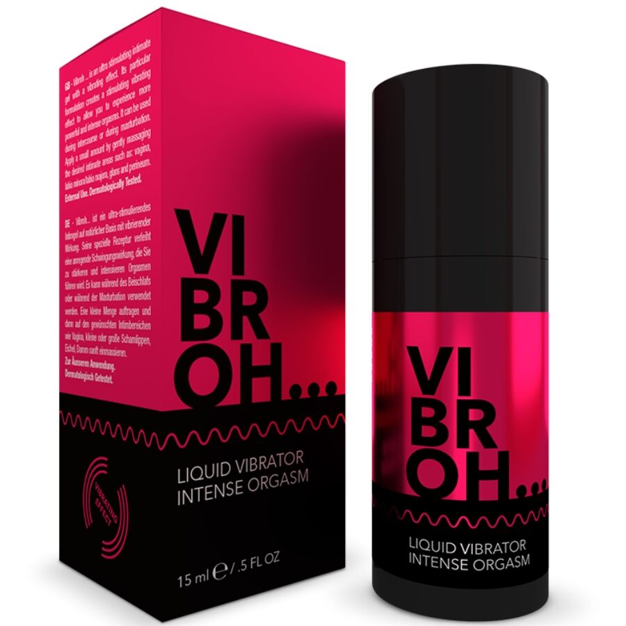 Vibrador líquido estimulante Vibroh de Intimateline 15 ml