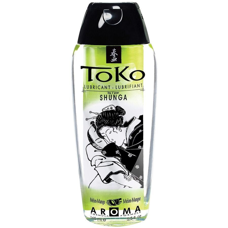 Lubricante de agua Shunga sabor melón y mango 165 ml