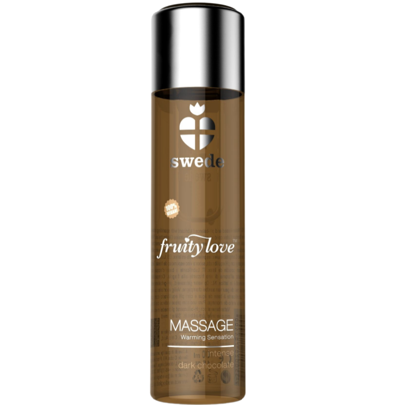 Aceite efecto calor Fruity Love chocolate negro 120 ml