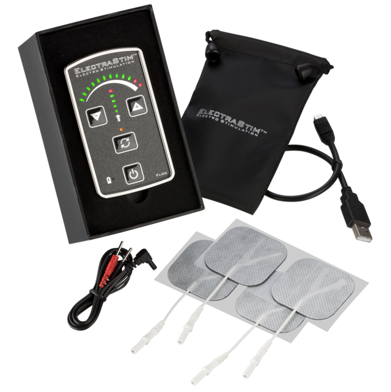 Estimulador de electrosexo ElectraStim Flick recargable