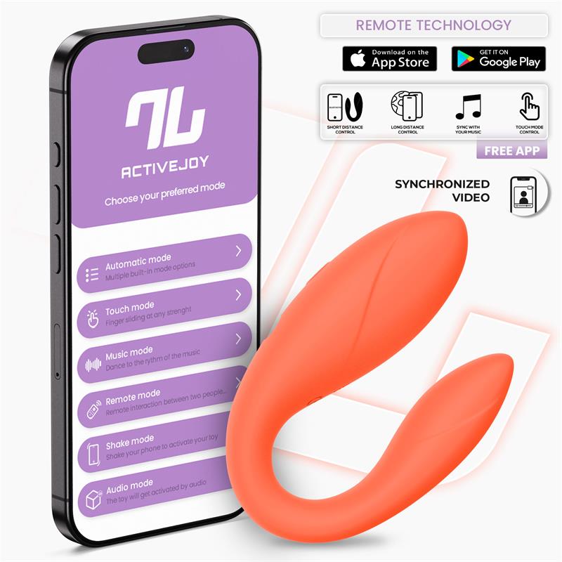 Vibrador flexible para parejas con app INTOYOU Hi-Tech