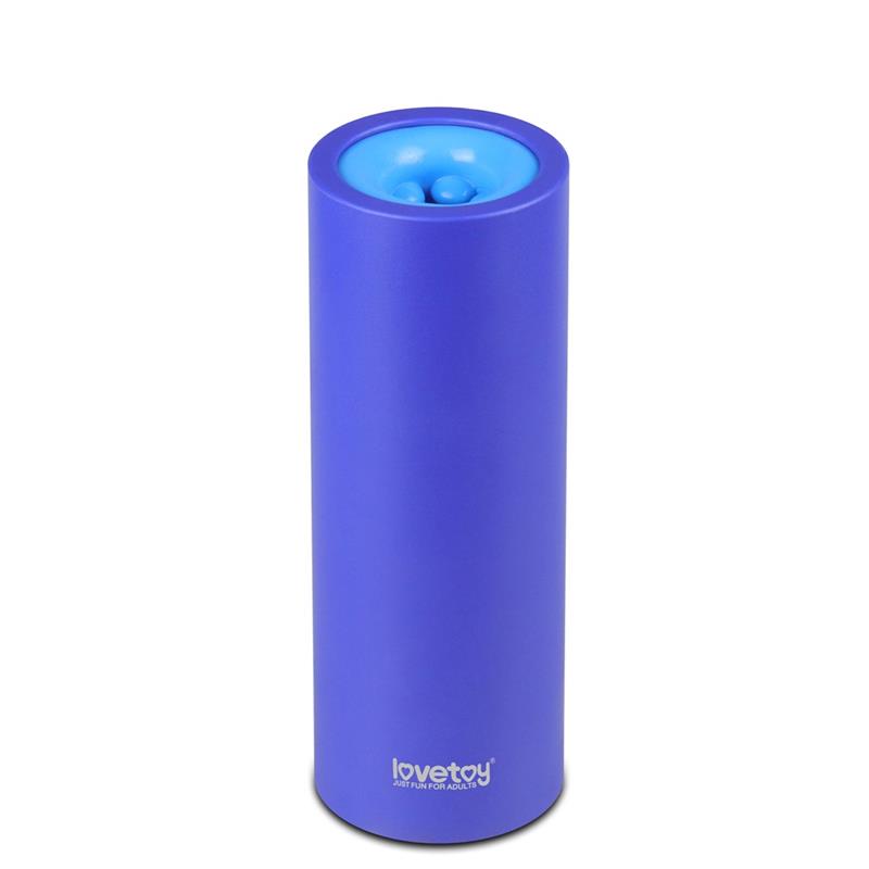 Masturbador doble abertura texturizada 19 cm, Lovetoy