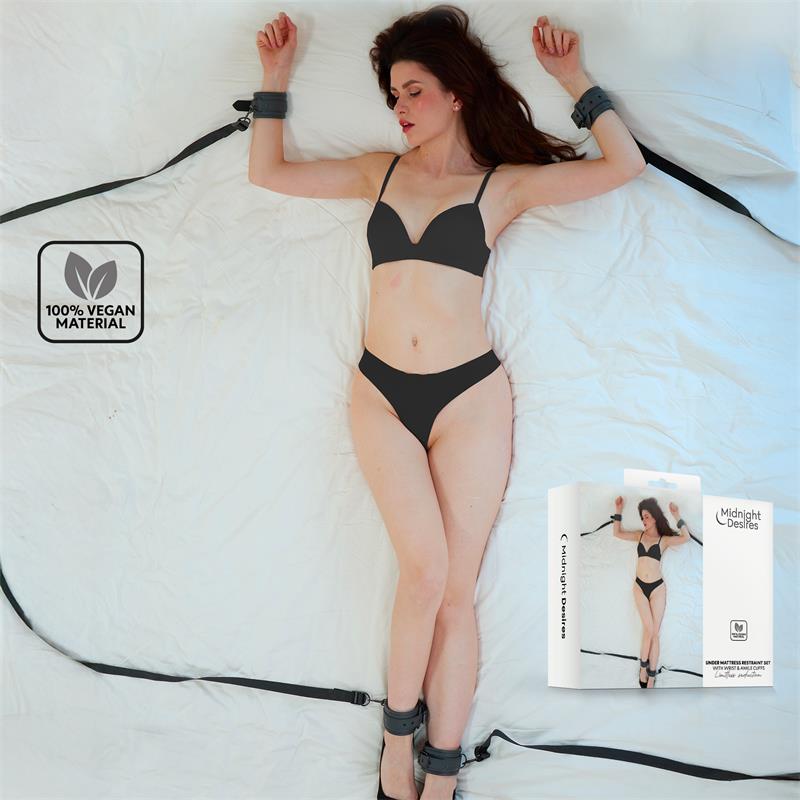 Restricciones para la cama Midnight Desires desmontables