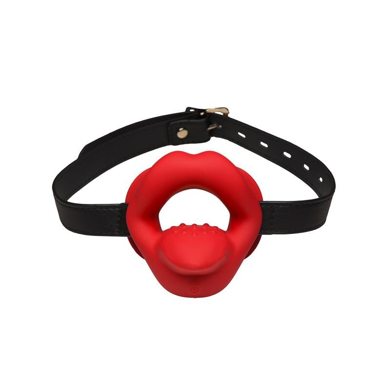 Mordaza vibradora Sissy Master Series con 7 patrones