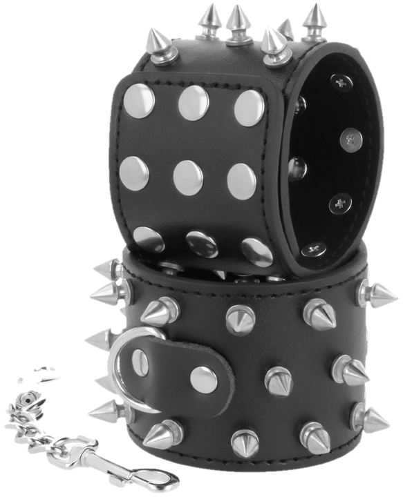 DARKNESS - SKULLS AND BONES ESPOSAS CON PINCHOS NEGRO